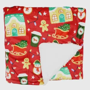 Sassy Woof - deken - Sleigh Baby Sleigh
