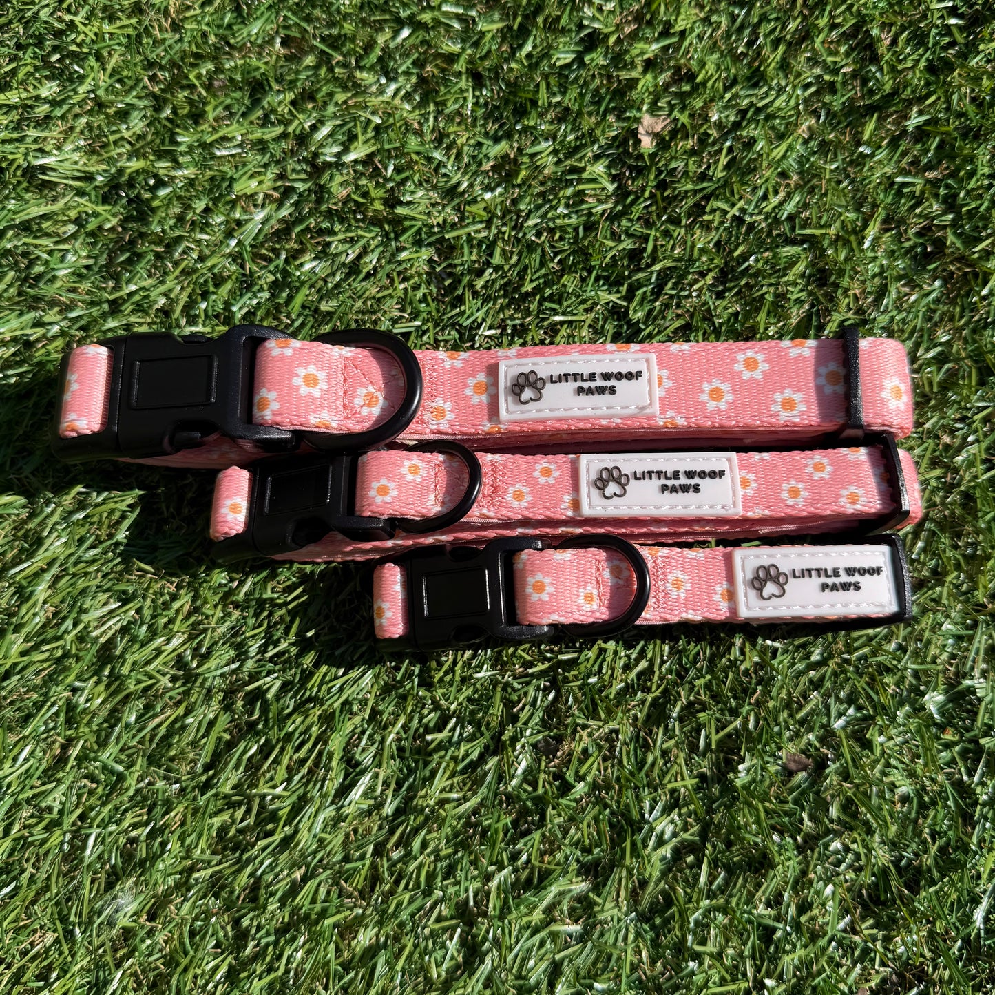 Little Woof Paws - halsband Dazzling Daisy