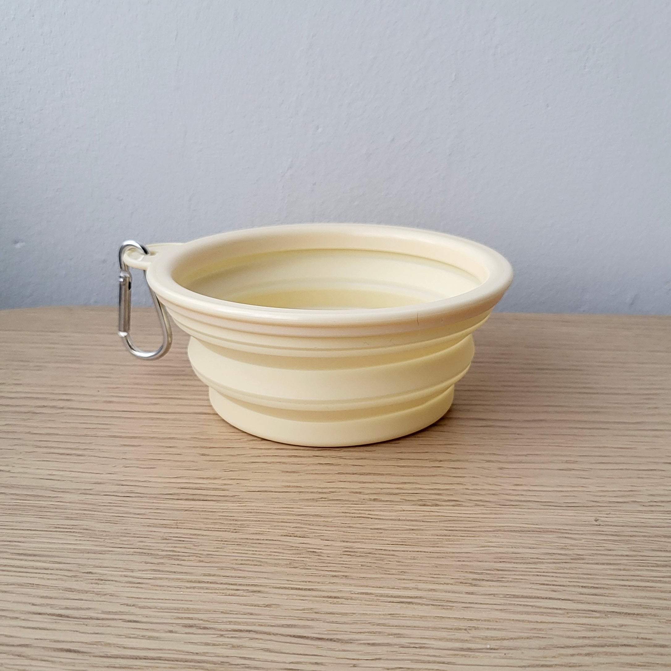 Opvouwbaar bakje 350 ml - pastelgeel