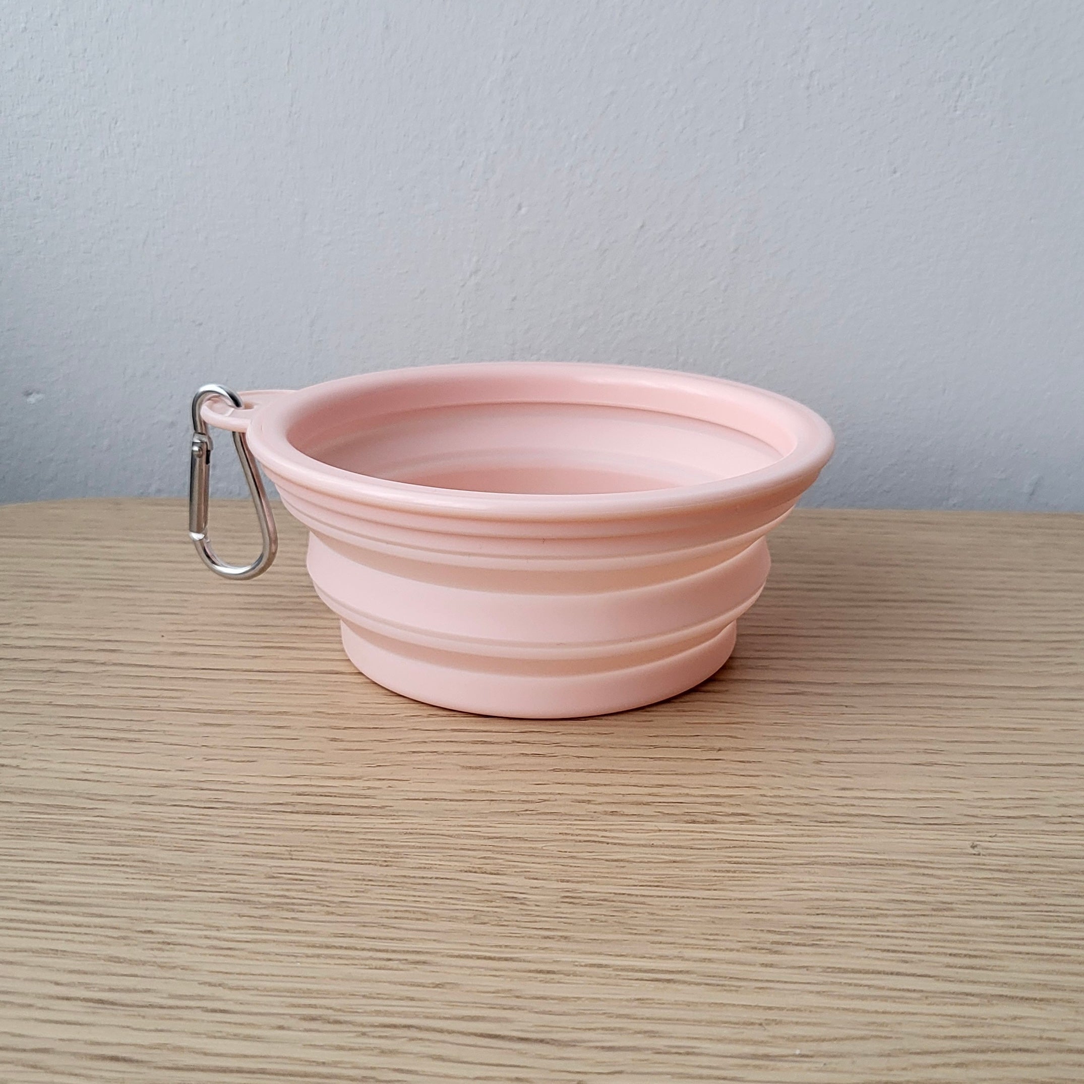 Opvouwbaar bakje 350 ml - pastelroze