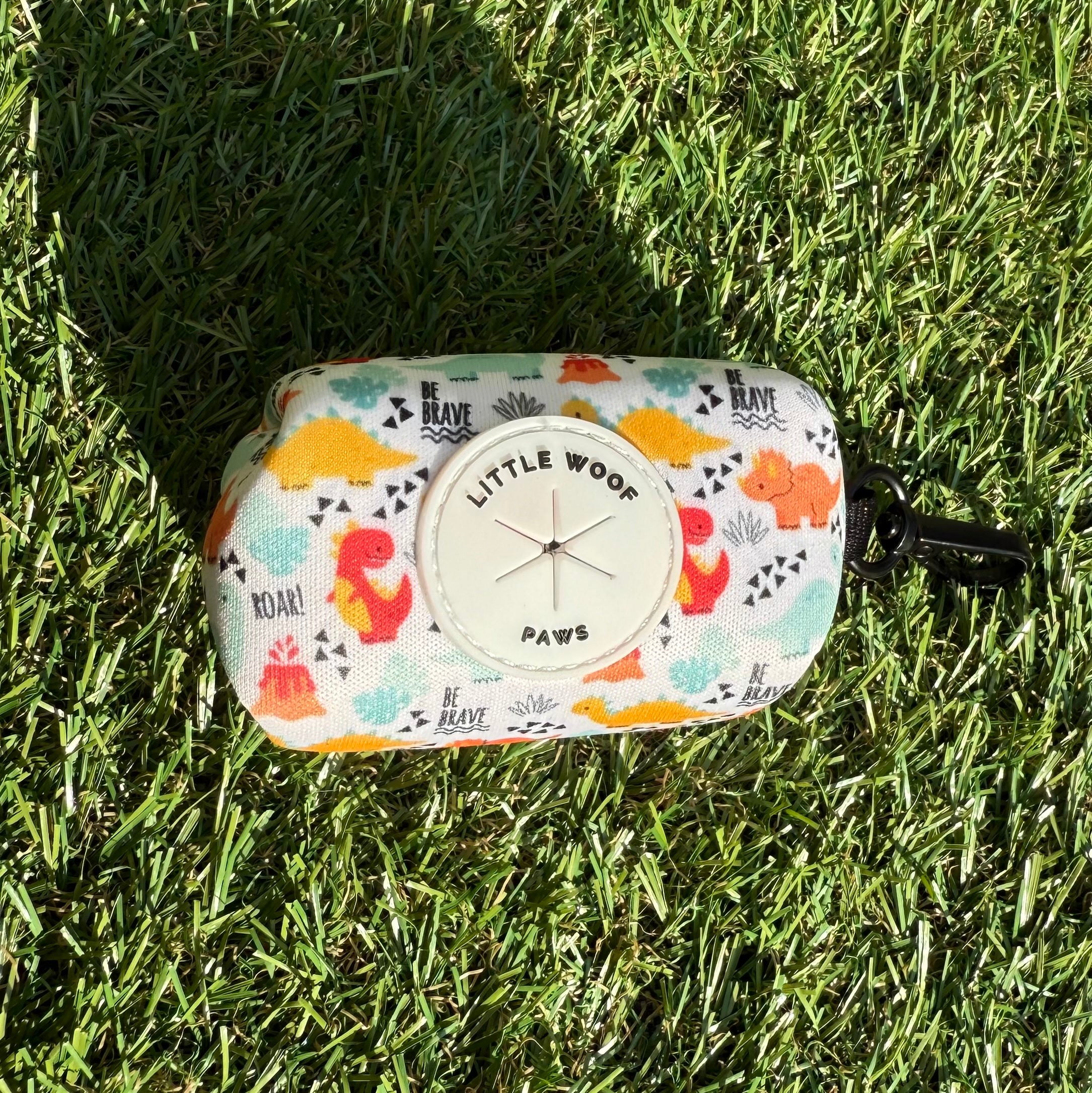 Honden zakjeshouder dino’s - Roar!