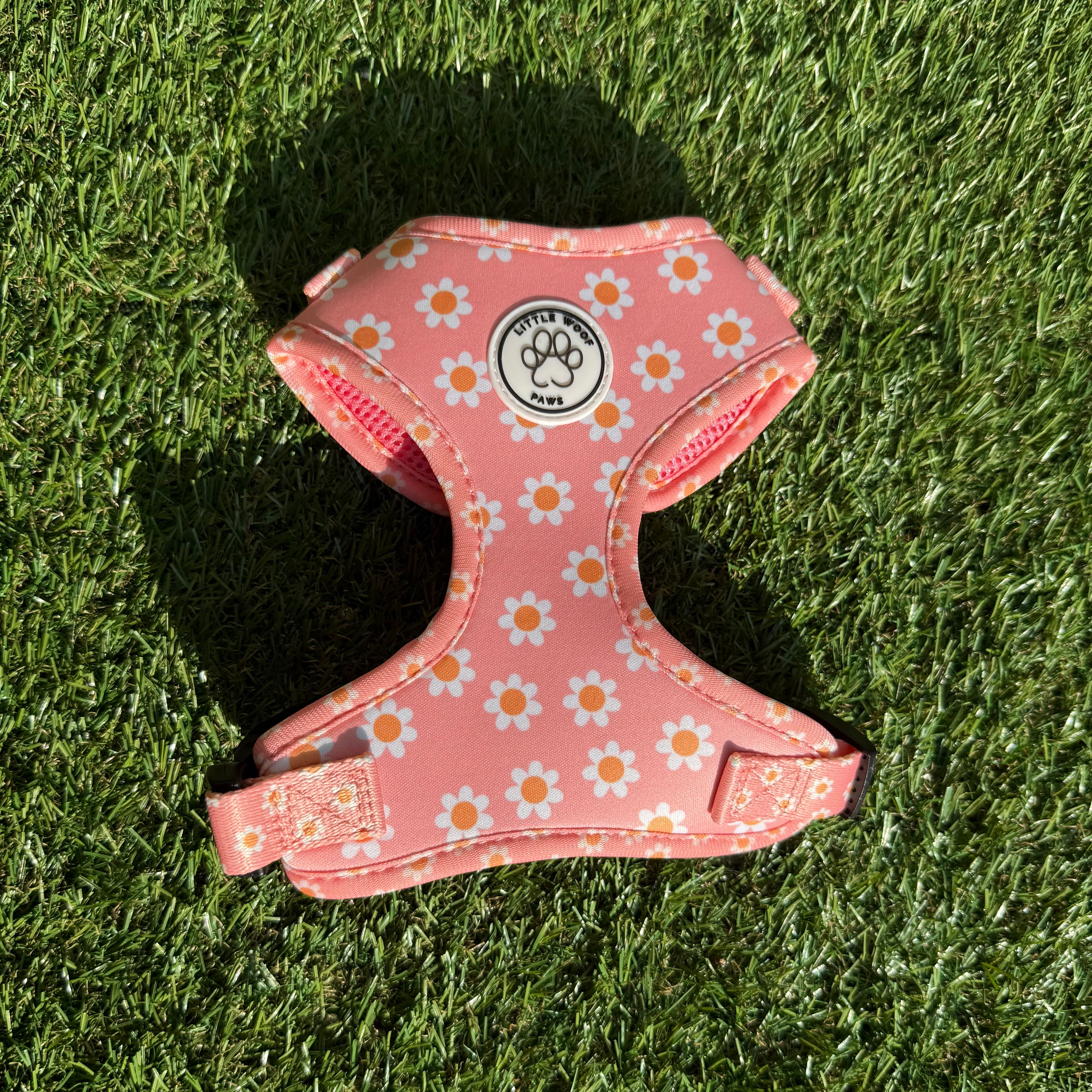 Hondentuigje roze met bloemen - Dazzling Daisy