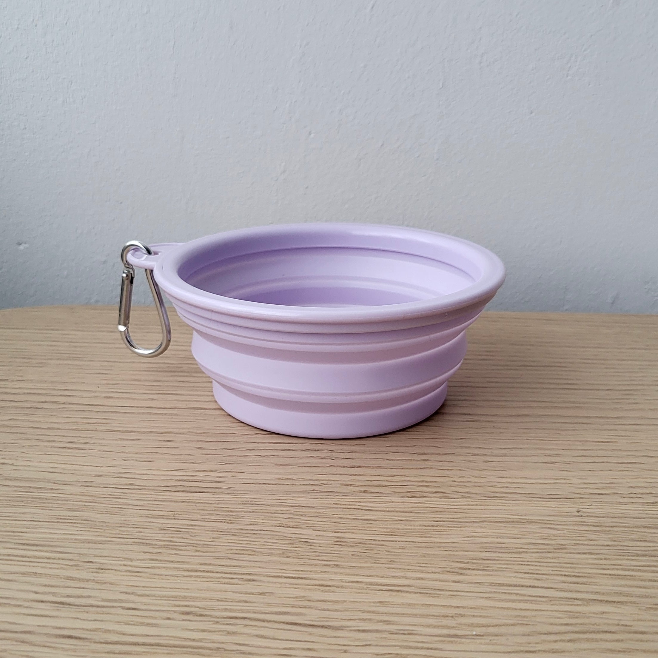 Opvouwbaar bakje 350 ml - pastelpaars