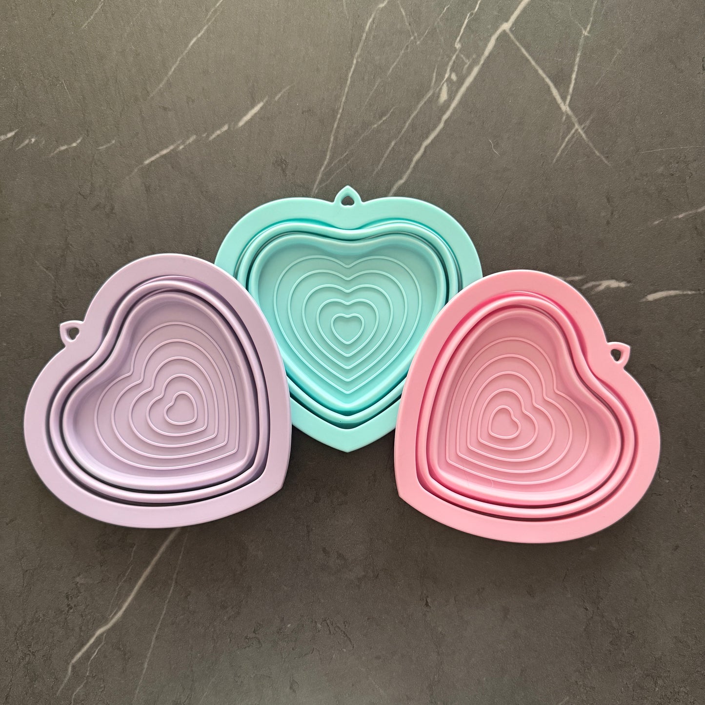 Opvouwbaar bakje hart