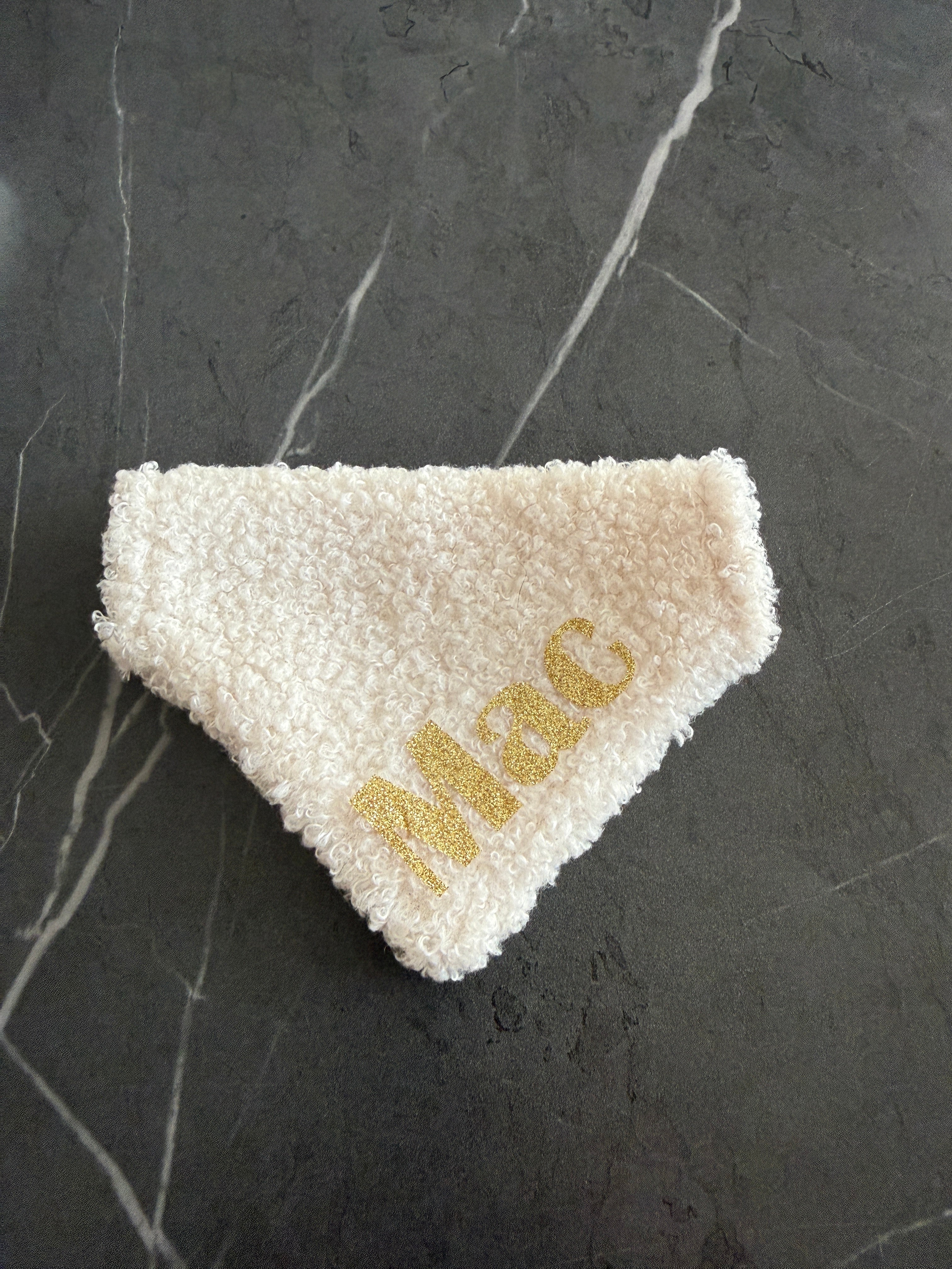 Hondenbandana teddy met naam