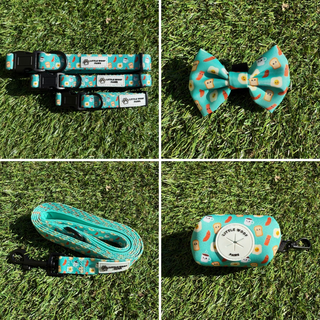 Happy Breakfast halsband set