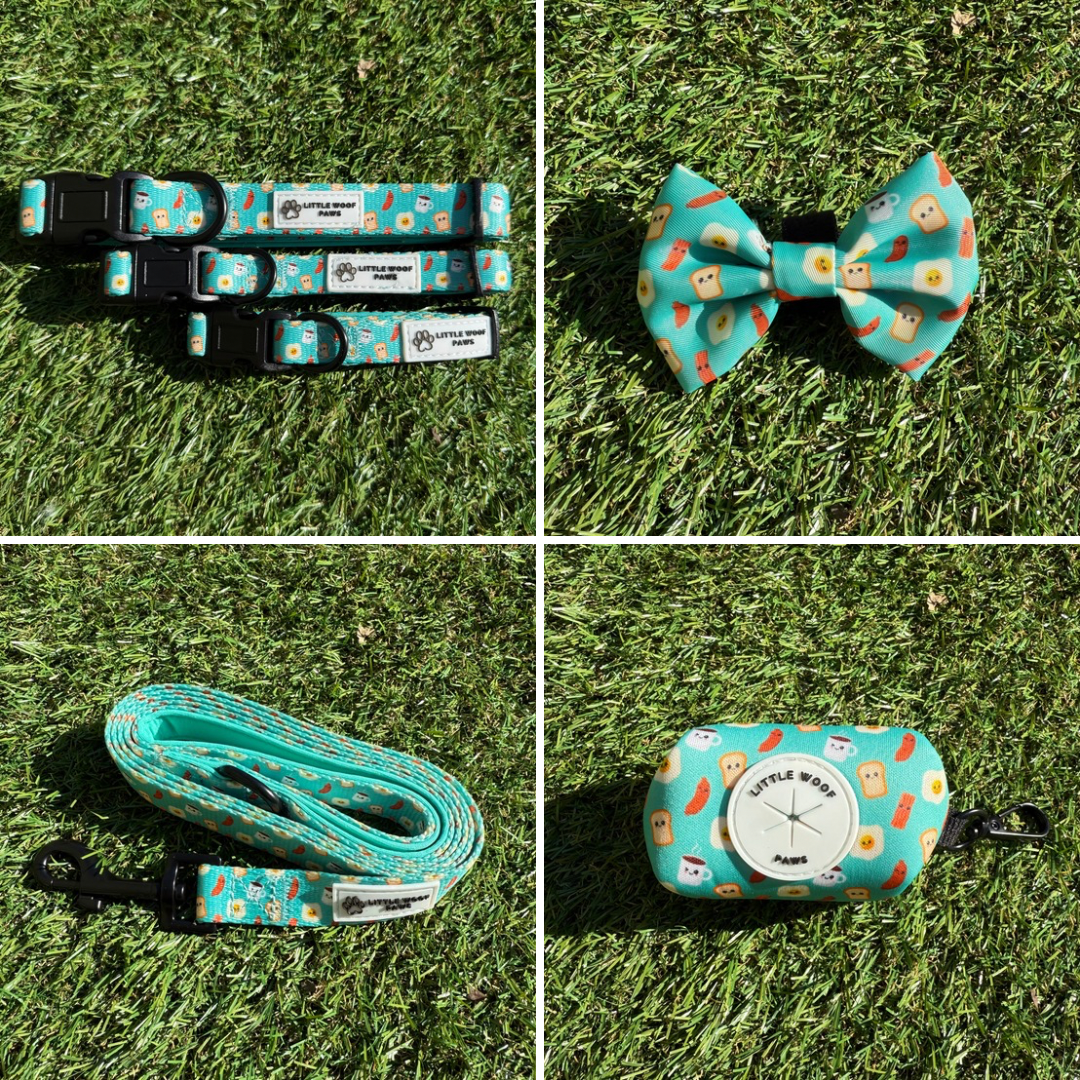 Happy Breakfast halsband set